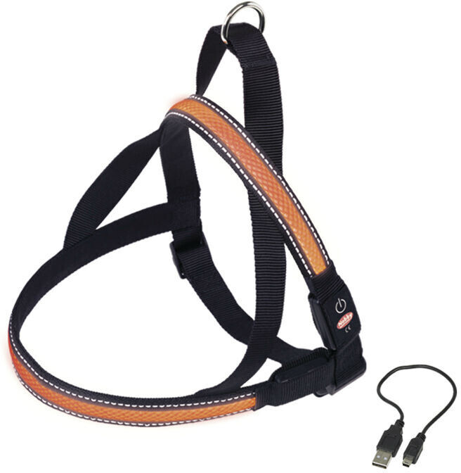 Nobby LED Greyhound Harness Flash Mesh