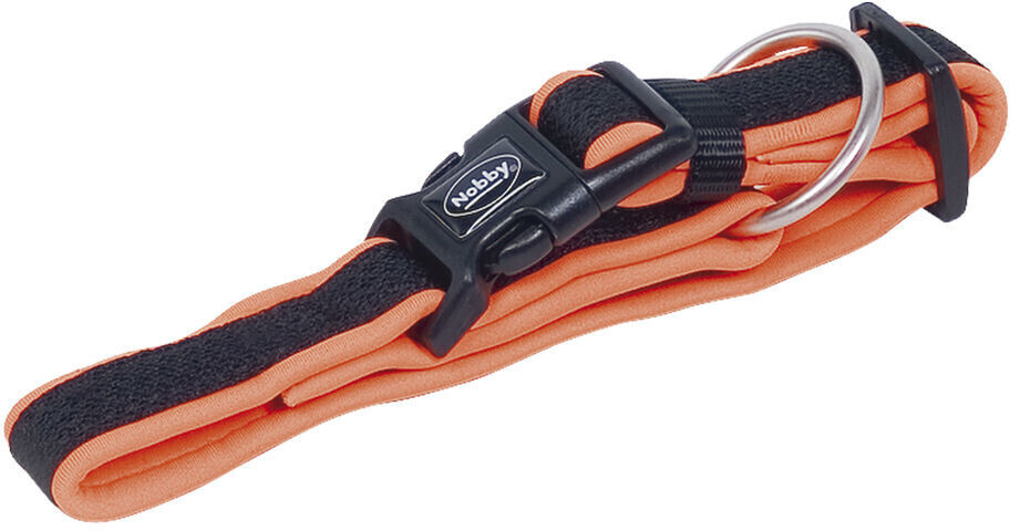 Nobby Dog Collar Mesh Preno 25-35cm 15/20mm Neon Orange