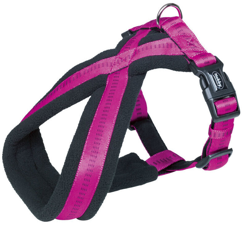 Nobby Dog Harness Soft Grip Komfort 40-60cm 25/50mm Fuchsia