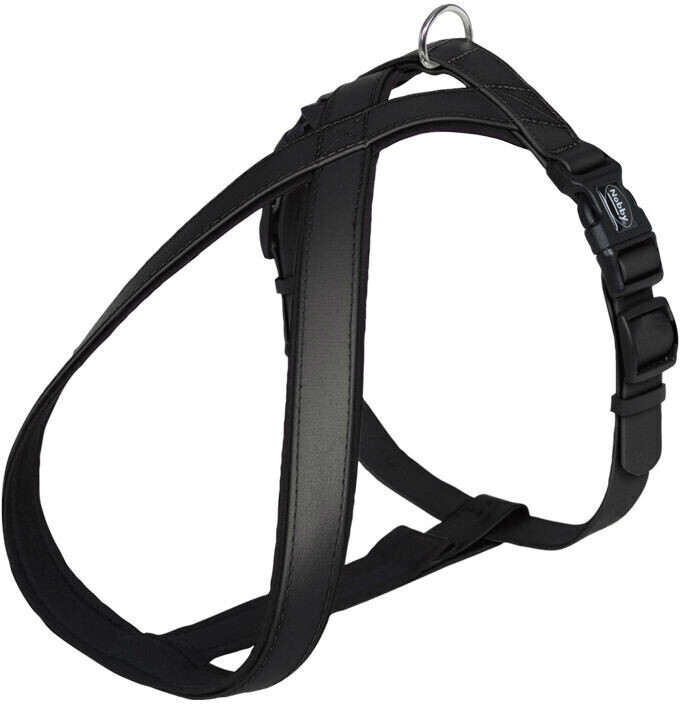 Nobby Komfort Cover PVC Covered Harness 35-50cm 20/30mm Black