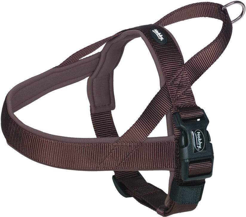 Nobby Norwegian Dog Harness Preno 38-50cm + 36cm 20/25mm Brown/Brown