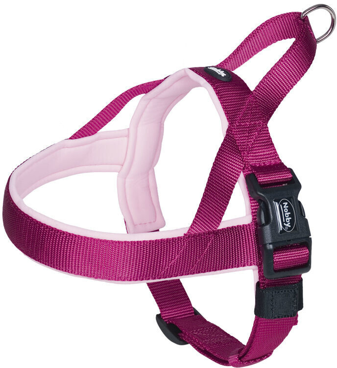 Nobby Norwegian Dog Harness Preno 38-50cm + 36cm 20/25mm Raspberry/Pink