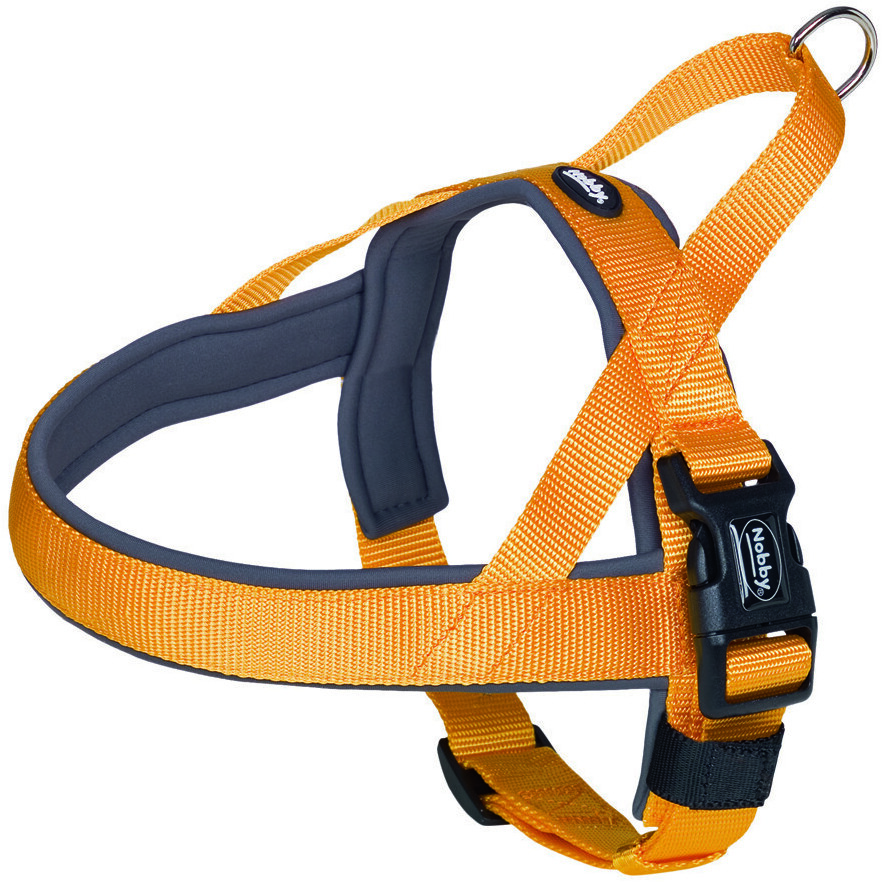 Nobby Norwegian Dog Harness Preno 38-50cm + 36cm 20/25mm Orange/Grey