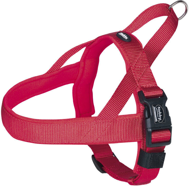 Nobby Norwegian Dog Harness Preno 68-85cm + 54cm 40/45mm Red/Red