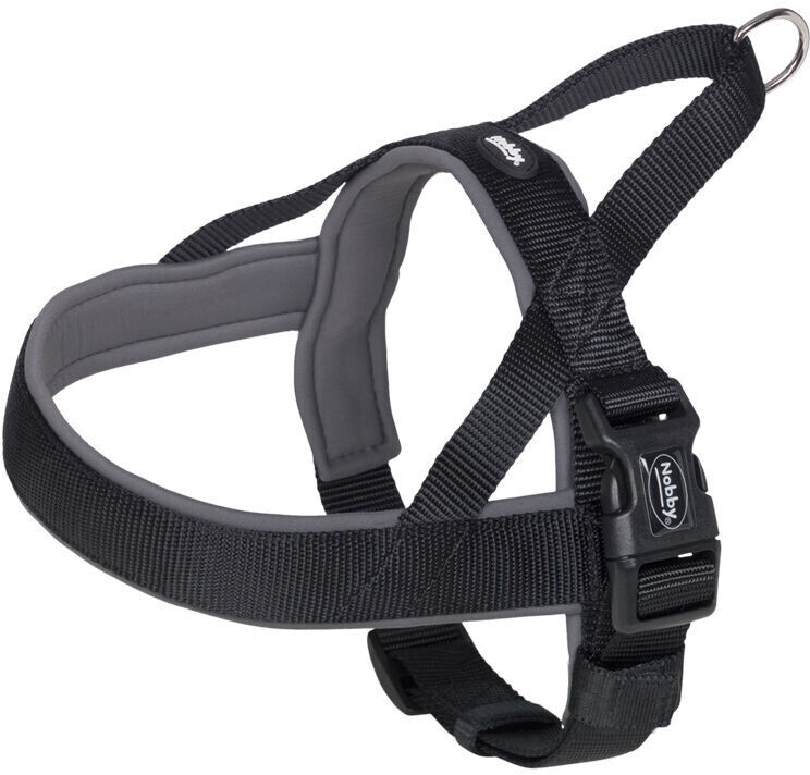 Nobby Norwegian Dog Harness Preno 68-85cm + 54cm 40/45mm Black/Grey