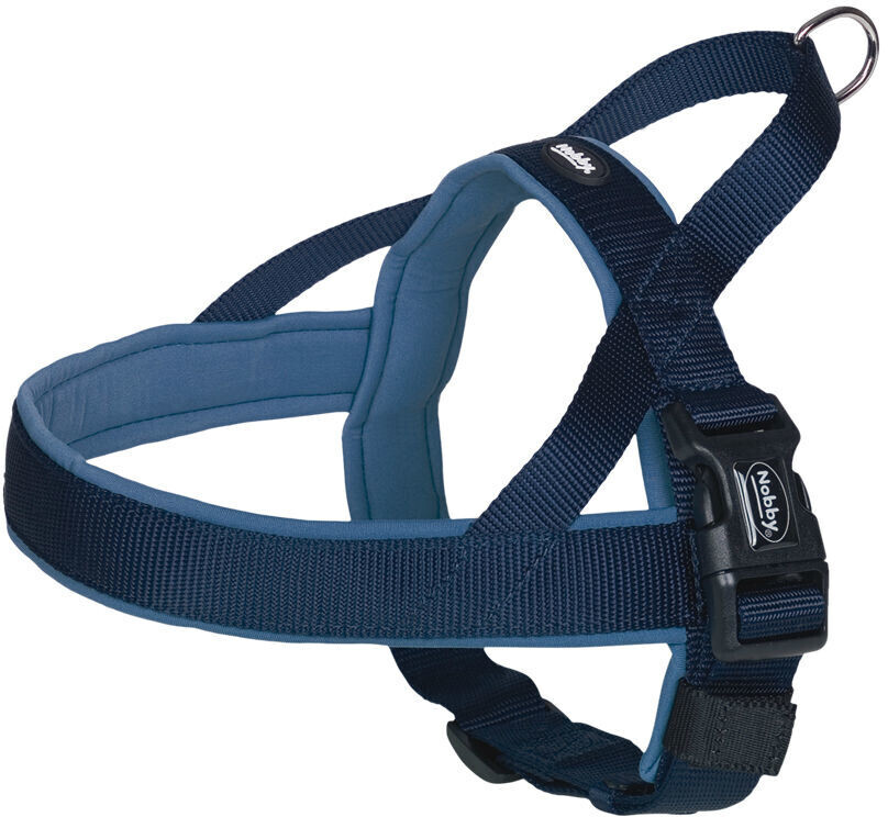 Nobby Norwegian Dog Harness Preno 75-98cm + 62cm 40/45mm Blue/Blue