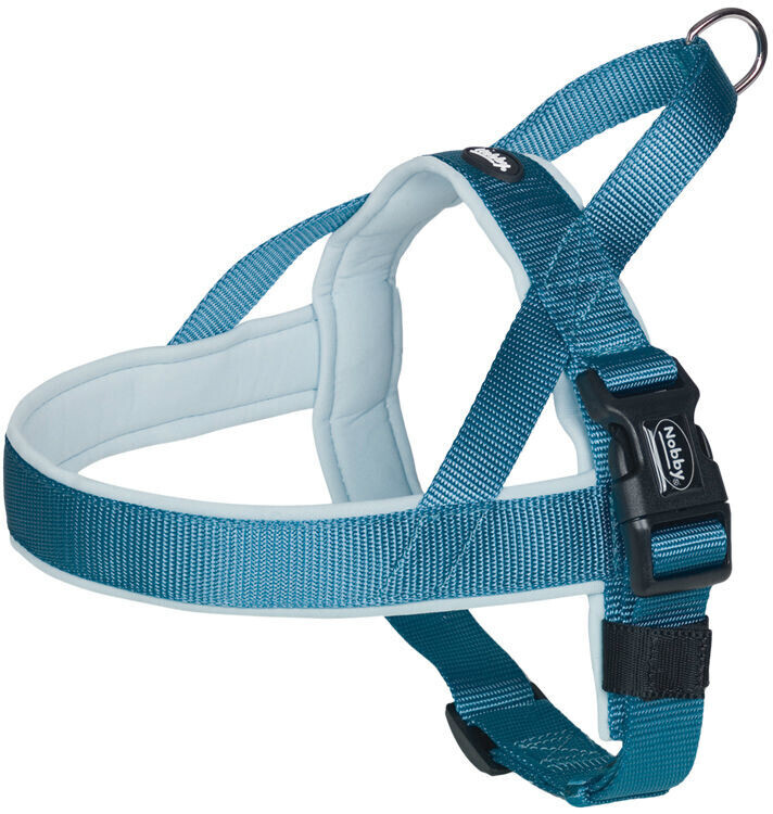 Nobby Norwegian Dog Harness Preno 75-98cm + 62cm 40/45mm Light Blue/Light Blue