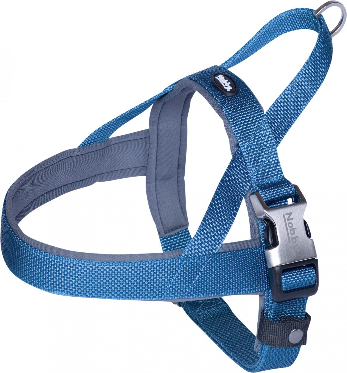 Nobby Norwegian Dog Harness Preno Royal M-L 50-64cm Brustgurt 42cm 25/35mm Blue