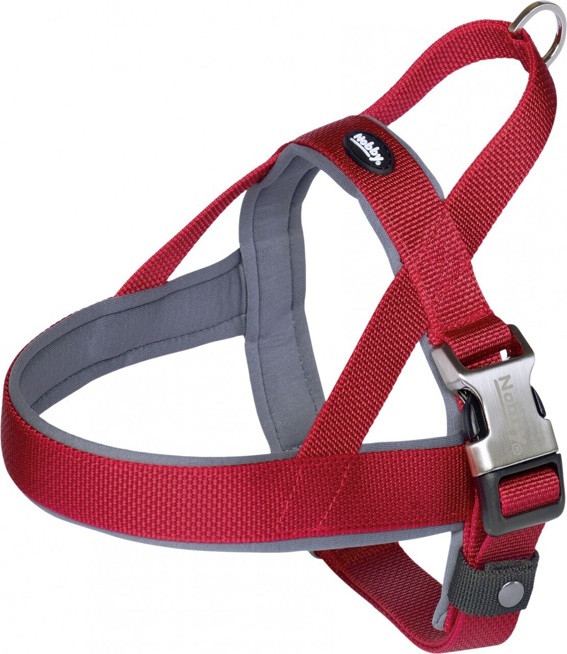 Nobby Norwegian Dog Harness Preno Royal M-L 50-64cm Brustgurt 42cm 25/35mm Red