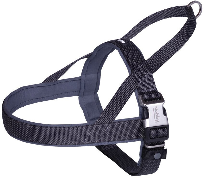 Nobby Norwegian Dog Harness Preno Royal S-M 38-50cm Brustgurt 36cm 20/25mm Black
