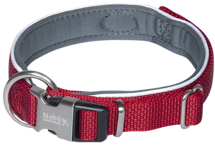 Nobby Dog Collar Classic Preno Royal M-L 45-55cm 25/35mm Red