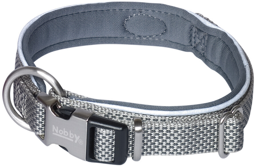 Nobby Dog Collar Classic Preno Royal S-M 38-47cm 20/25mm Grey