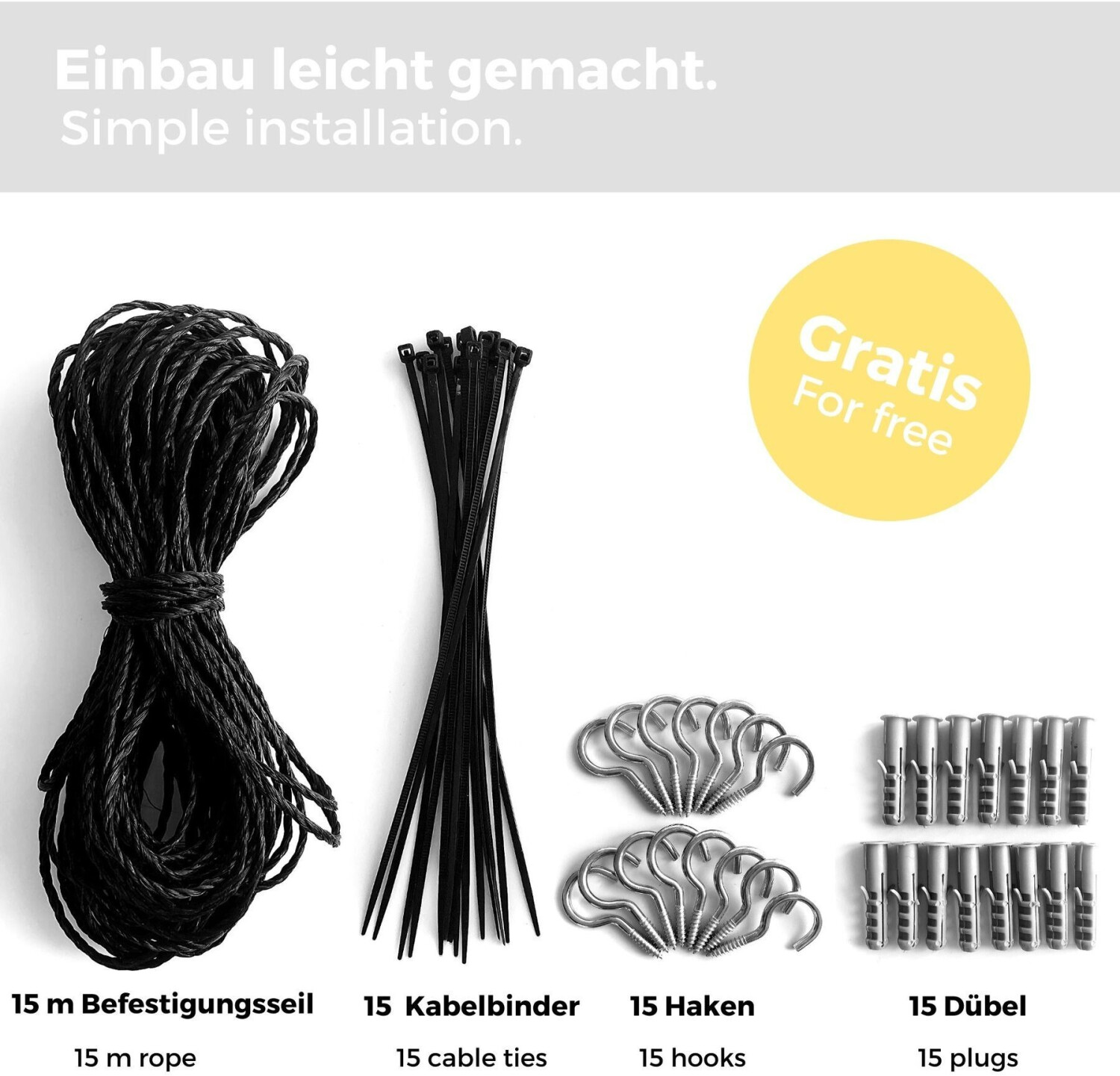 PiuPet Filet de protection pour chat 8x3m Black PiuPet Filet de protection pour chat 8x3m Black