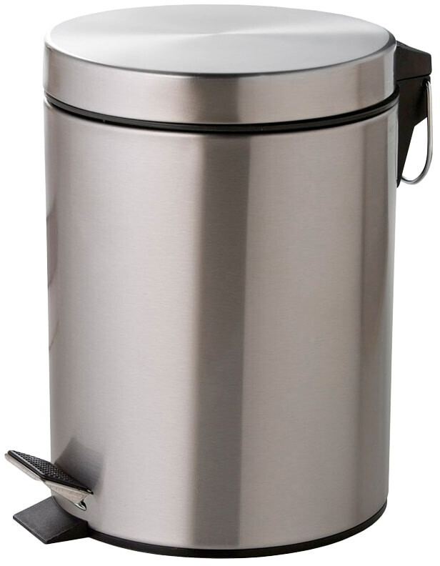 Kleine Wolke Big Jump Bathroom Bin silver (660412-0)