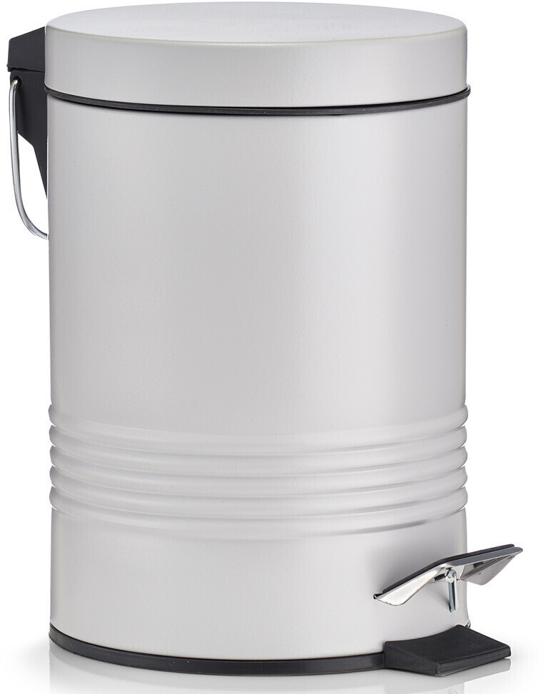 Zeller Metal Pedal Bin 3 L grey (13483939-0)