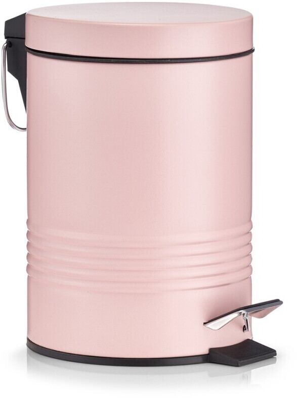 Zeller Metal Pedal Bin 3 L pink (71146507-0)
