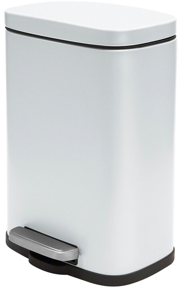 Spirella Akira Bathroom Bin 5 L white (91502817-0)