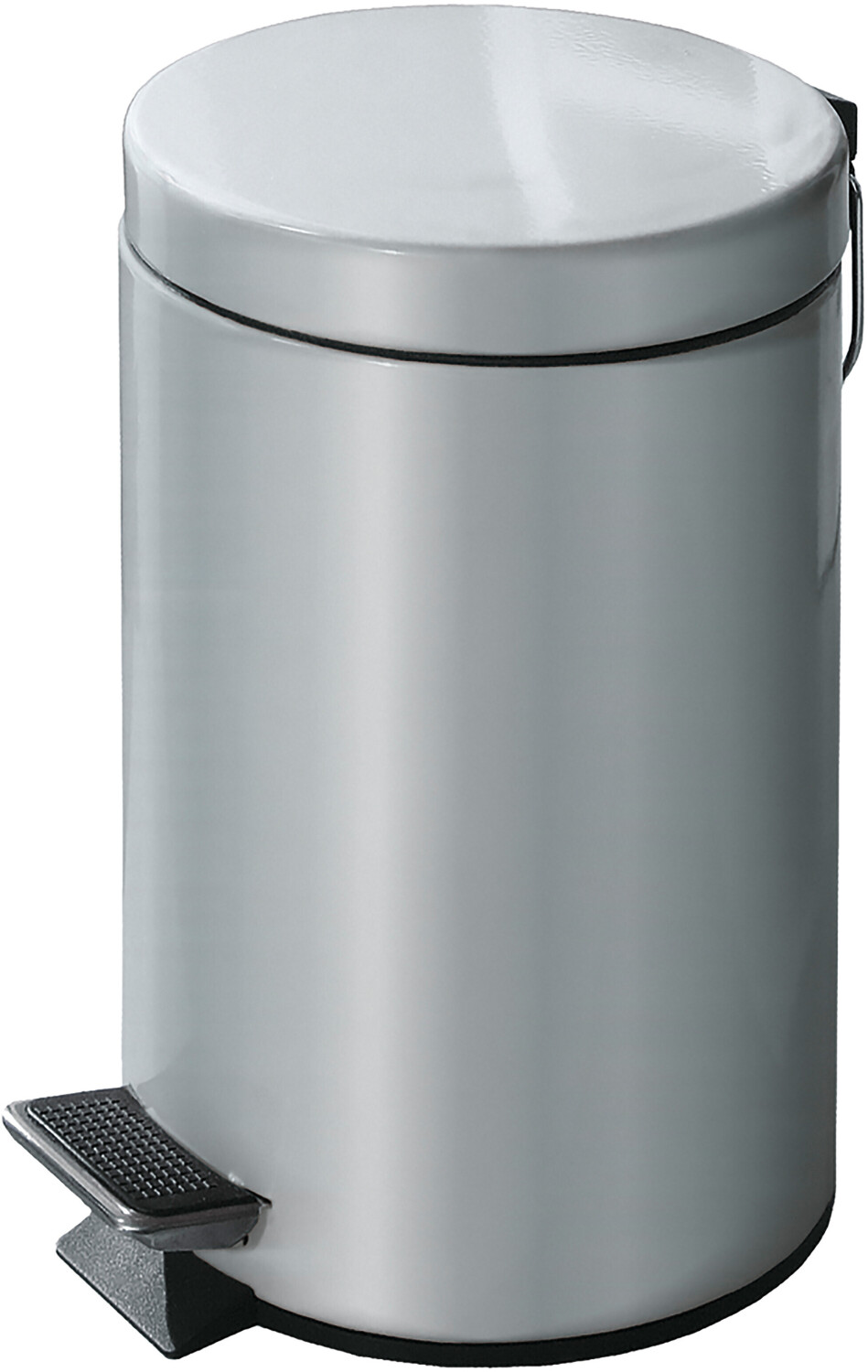 Kleine Wolke Jump Bathroom Bin silver (335574-0)