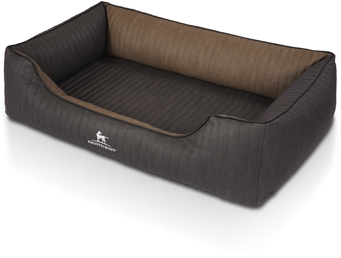 Knuffelwuff Lit pour chien Dog Bed Outback M-L Black/Taupe Knuffelwuff Lit pour chien Dog Bed Outback M-L Black/Taupe