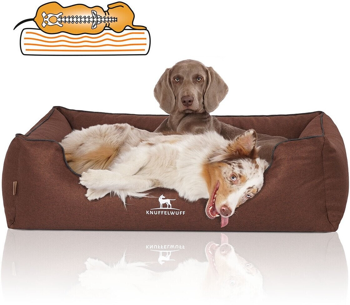 Knuffelwuff Lit pour chien Dog Bed Wippo XXL Brown