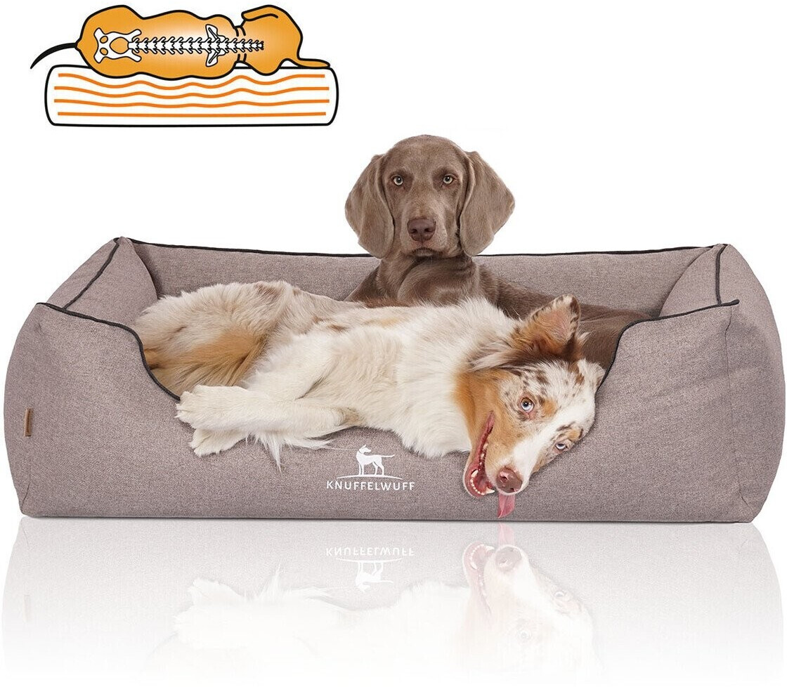 Knuffelwuff Lit pour chien Dog Bed Wippo XXL Grey Knuffelwuff Lit pour chien Dog Bed Wippo XXL Grey
