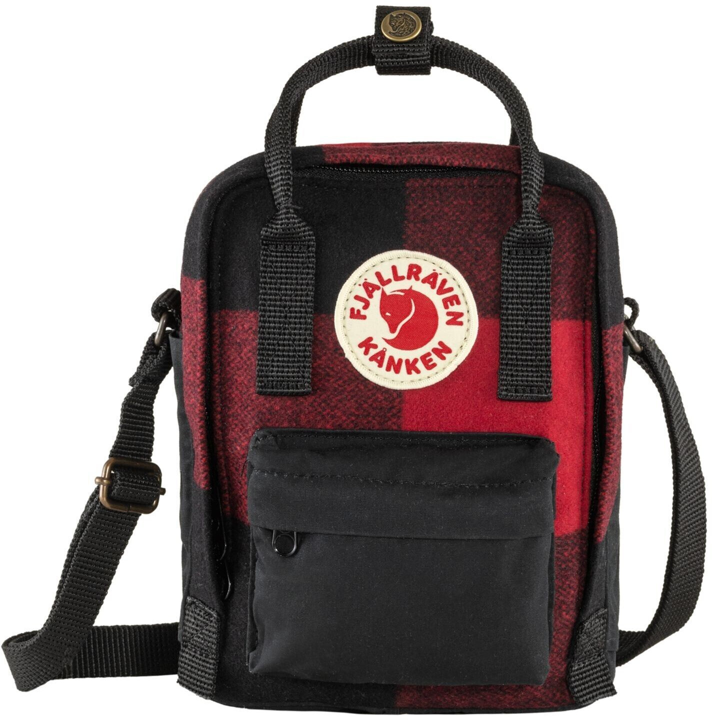 Fjällräven Kånken Sling red/black