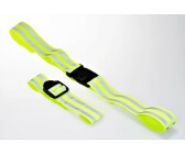 SHULLIN 2 Stück Reflektorband reflektierendes Klettarmband Reflektierende  Sicherheits Armband Fahrrad Reiten Hosenklammer für Outdoor Jogging