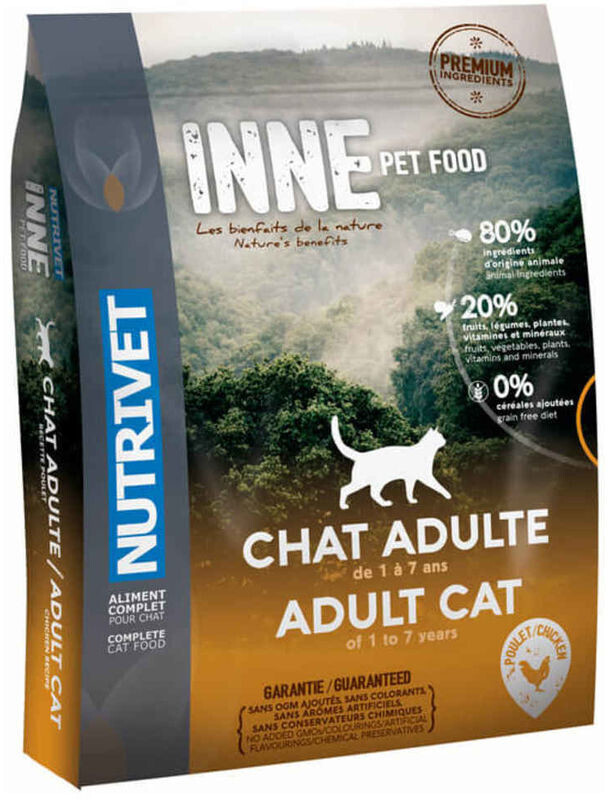 Nutrivet Inne Chat adulte poulet (6 kg)