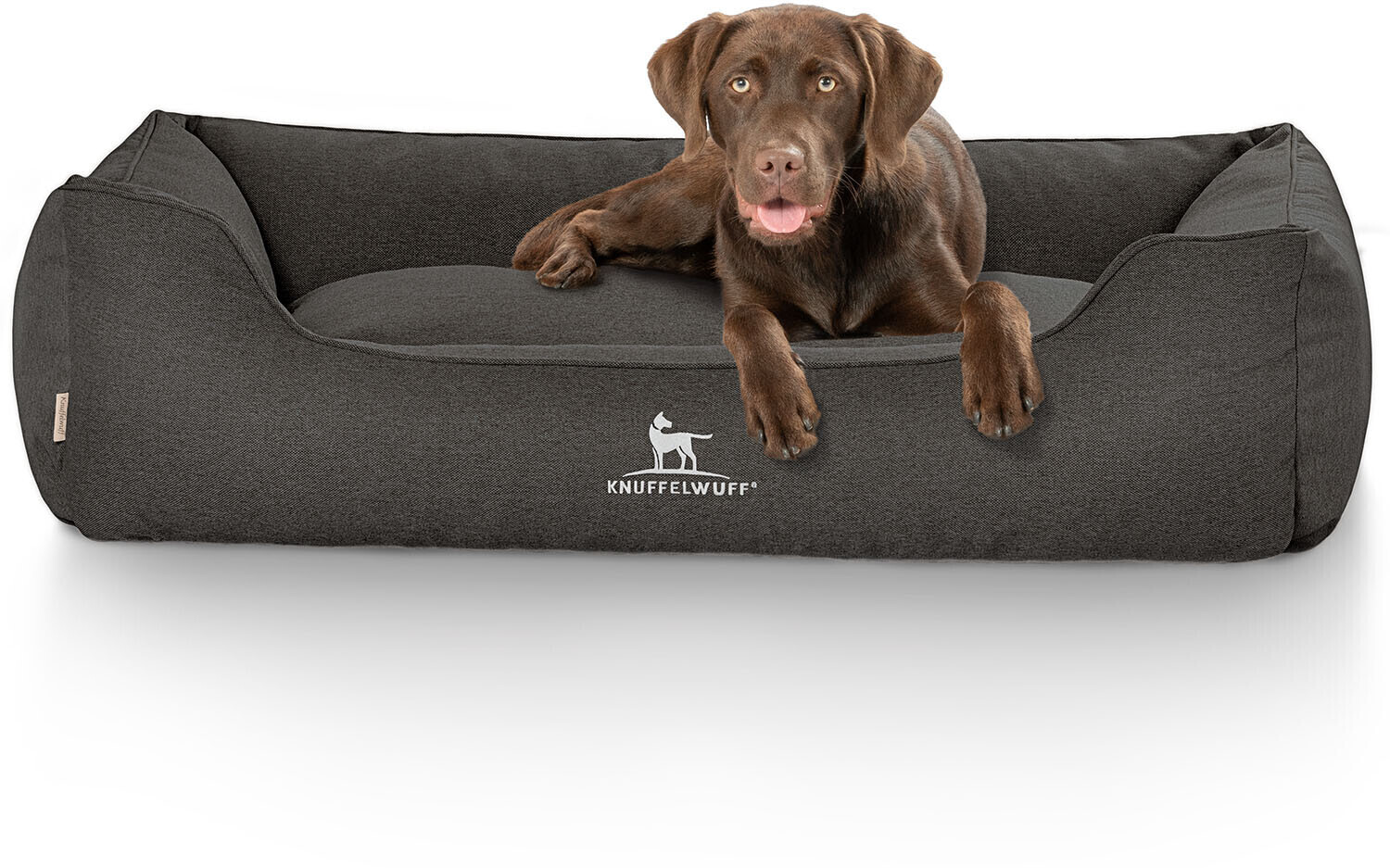 Knuffelwuff Lit pour chien M-L Black Knuffelwuff Lit pour chien M-L Black