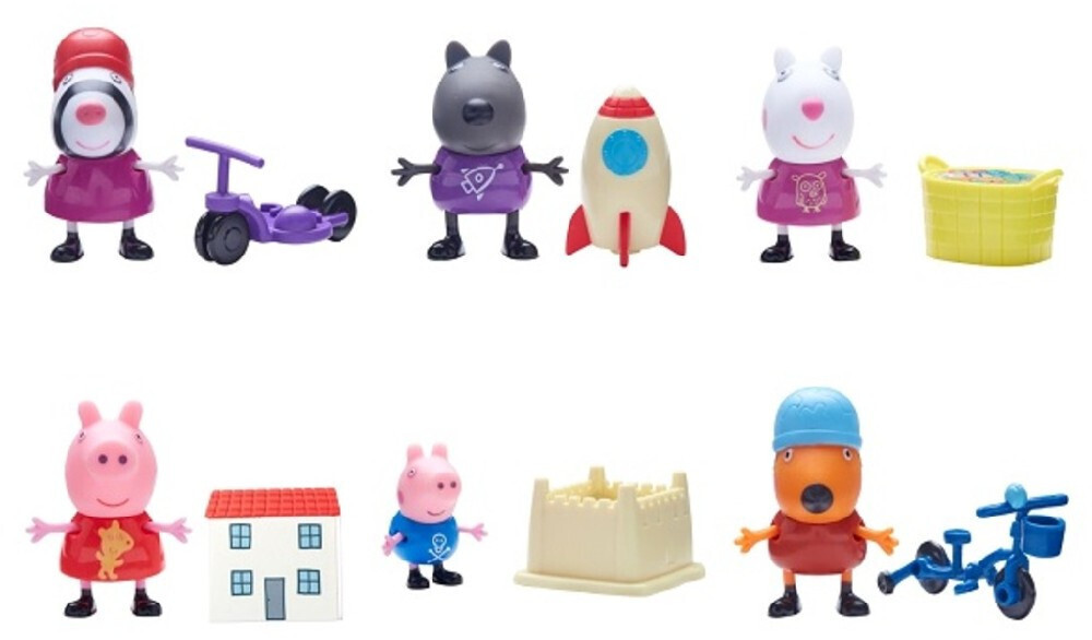 Bandai Pack Peppa Pig with accessories