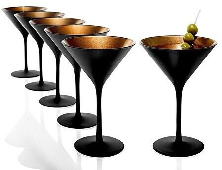 Stölzle 1400025EL098 ELEMENTS cocktail bowl, glass, 240 milliliters