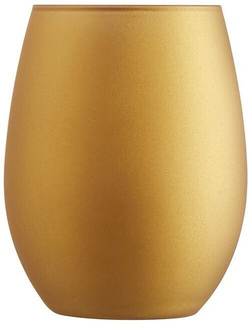 Chef & Sommelier N6677 Primary Gold drinking glass Krysta crystal glass, 350 milliliters