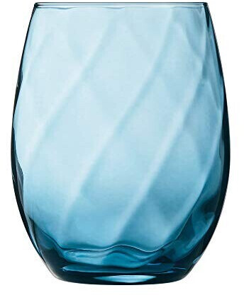 Chef & Sommelier N6675 Arpège Color drinking glass 360ml, Krysta crystal glass, blue, 6 pieces