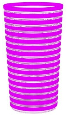 Zak Swirl drinking cup 360ml in fuchsia, plastic, 45x20x15 cm