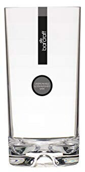 Kitchen Craft Long drink glass 540ml, polycarbonate, transparent, 28 x 18 x 18 cm