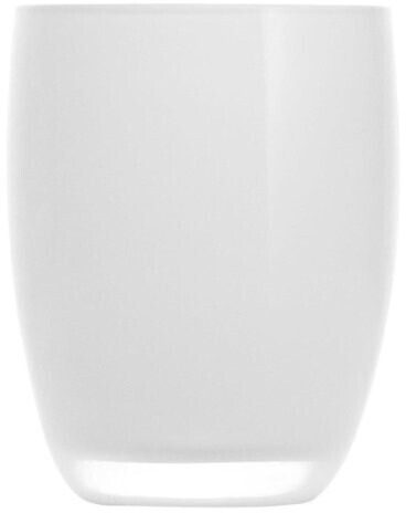 Guy Degrenne 6 black Allegro white drinking glasses