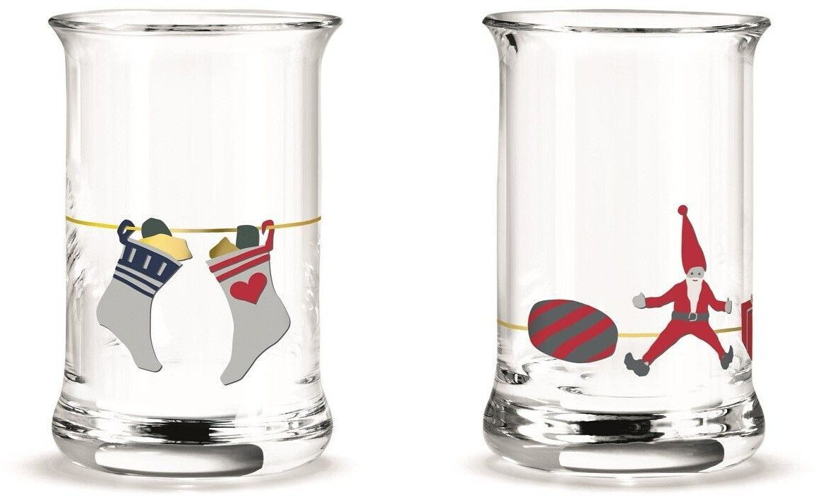 Holmegaard Christmas shot glass 2-pack 2020