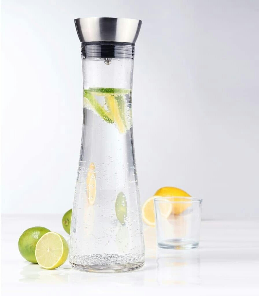 Böttcher-AG Carafe 13081, 1l, with lid, glass