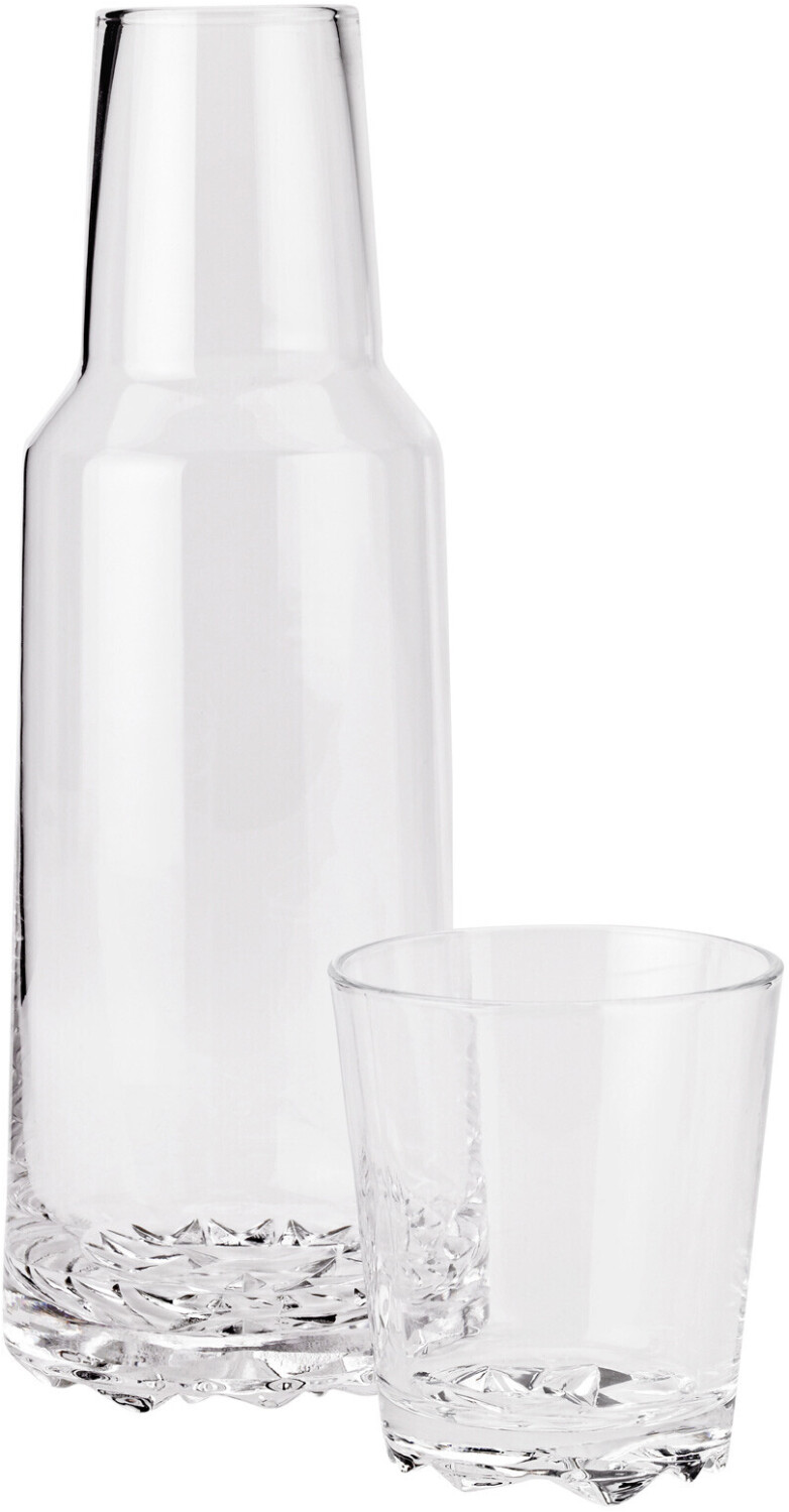 Stelton GLACIER carafe 1 liter with glass 0.25 cl