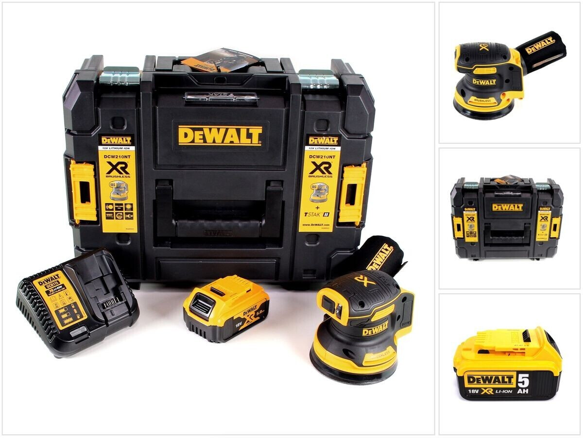 DeWalt DCW 210 P1 ( 1 x 5,0 Ah in TSTAK)