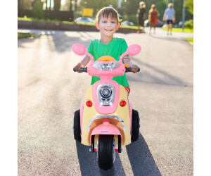 Vespa GT Scooter Électrique Enfants 6V - Rouge - 3 à 6 ans - Licence