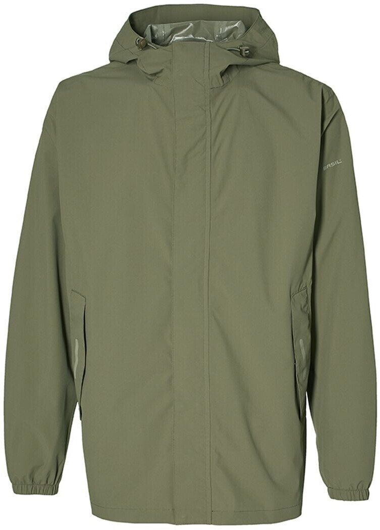 Basil HOGA BICYCLE RAIN JACKET olive green