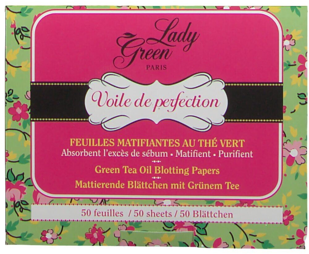 Lady Green Voile de perfection - thé vert (50 pcs)