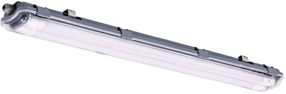 V-TAC LED Wasserfest Lampengehäuse mit 2 x 18W Röhren Natürlich Weiß VT-12023  (6387) ab 16,19 €