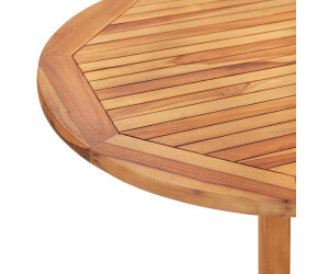 vidaXL Table Pliable de Jardin Papillon 150x90x75 cm Bois Teck Solide 