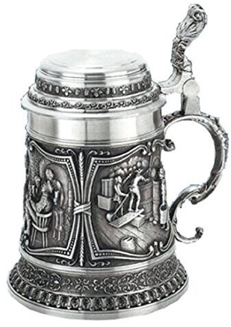 Artina 10346 Beer mug Gamrinus 0.5 l, pewter