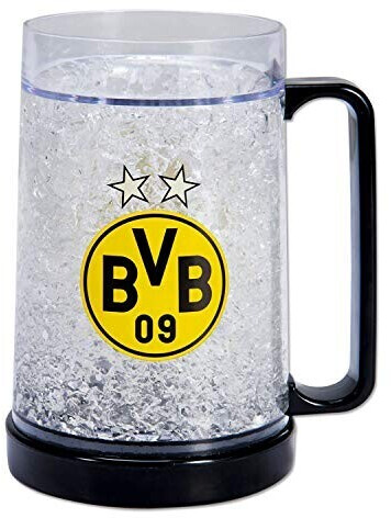 BVB BVB beer mug for freezing, glasses, transparent