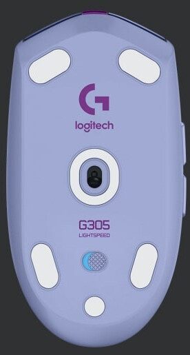 Logitech G305 LIGHTSPEED Souris Gaming Sans Fil, Capteur HERO, 12000 PPP,  Légère, 6 Boutons Programmables, Pile 250h, Mémoire Intégrée, Compatible