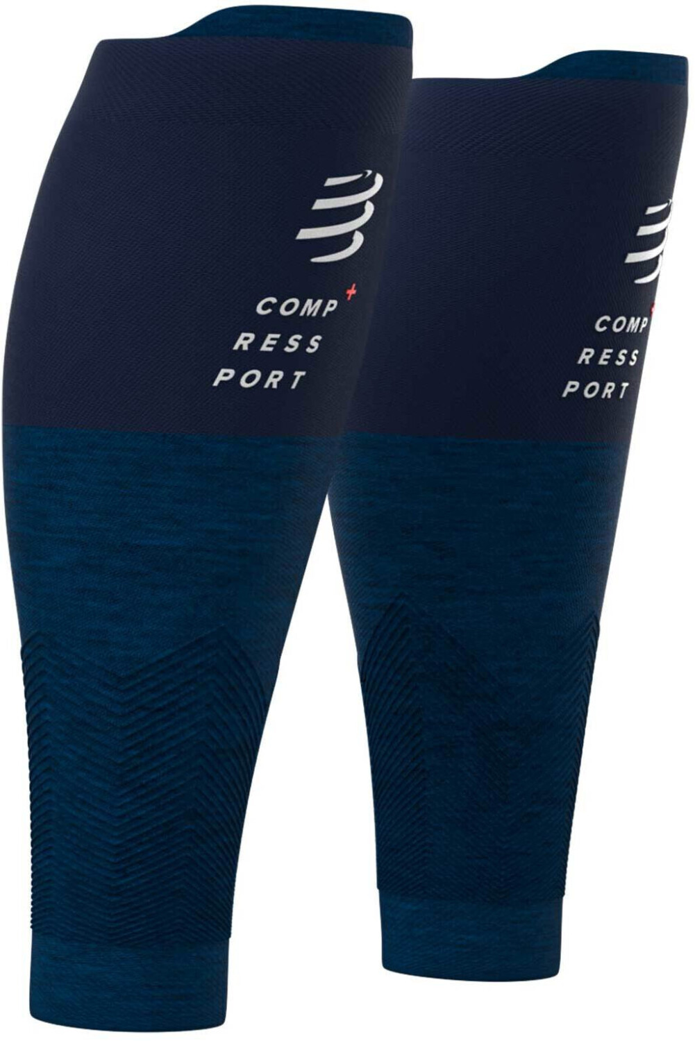 Compressport R2V2 Cycling Leg Warmers blue melange