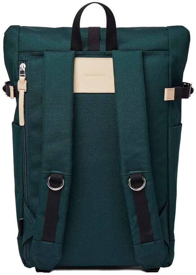 Sandqvist Ilon Rolltop Backpack dark green
